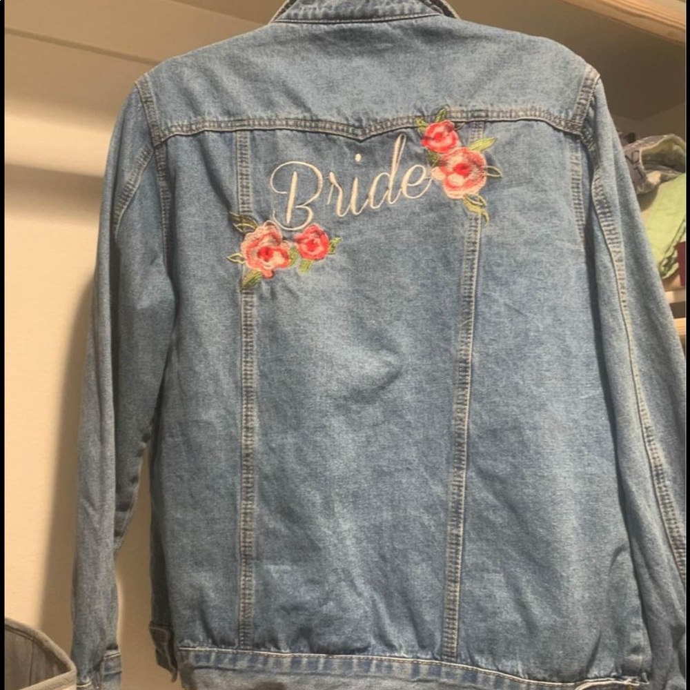 Bride denim jacket
